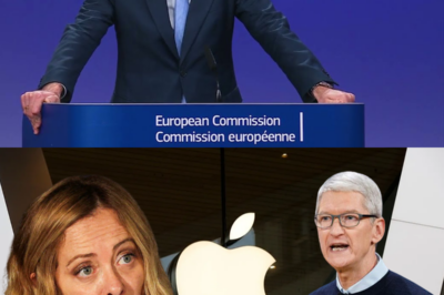 MELONI SFIDA APPLE E SCUOTE BRUXELLES: SCATTA LA SANZIONE SHOCK, BRUXELLES REAGISCE CON CAUTELA E L’EUROPA OSSERVA UN CASO CHE POTREBBE DIVENTARE UN PRECEDENTE ESPLOSIVO NELLA GUERRA CONTRO LE BIG TECH|KF