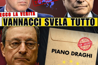 ITALIA SULL’ORLO DEL CAOS: VANNACCI SMASCHERA IL PIANO SEGRETO DI DRAGHI, I TECNOCRATI IN PANICO TOTALE MENTRE IL PAESE RIMANE SENZA DIFESA.  L’Italia trema come mai prima d’ora. Vannacci svela il piano segreto di Draghi, lasciando i tecnocrati in preda al panico e l’intero paese esposto senza difese. Ogni dettaglio emerso apre nuovi interrogativi e accende tensioni mai viste in Parlamento. L’aria è elettrica, silenzi imbarazzati e consultazioni convulse indicano che la crisi potrebbe essere solo all’inizio. Cittadini e osservatori restano a guardare, mentre la scena politica italiana si trasforma in un campo di battaglia improvvisato. La domanda è una sola: quanto potrà reggere l’Italia prima che tutto esploda?|KF