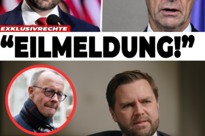 SHOCK INTERNAZIONALE: JD VANCE SMASCHERA MERZ DAVANTI ALLA STAMPA MONDIALE, UNA FRASE IN DIRETTA FA CROLLARE LA NARRAZIONE TEDESCA E METTE BERLINO SOTTO PRESSIONE. Silenzio gelido davanti alle telecamere. JD Vance prende la parola e, con una sola frase in diretta, smonta la narrazione tedesca costruita da mesi. Merz resta spiazzato, la stampa internazionale incalza e Berlino finisce sotto una pressione improvvisa. Non è un semplice scambio politico, ma un momento che cambia il clima diplomatico. Da quell’istante, nulla può più essere spiegato come prima|KF
