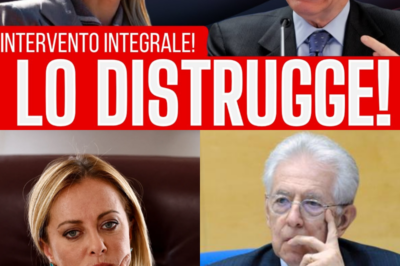 MARIO MONTI PROVA A DARE LEZIONI, MA MELONI RISPONDE CON FORZA: LA PREMIER DEMOLISCE LA LEZIONE TECNOCRATICA DELL’EX PREMIER CON ARGOMENTI E NUMERI. LA CONTROFFENSIVA SCATENA LA STANDING OVATION IN AULA E LASCIA MONTI SENZA PAROLE|KF
