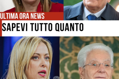 BOMBA POLITICA: MELONI AVEVA GIÀ AVVISATO MATTARELLA, LA VERITÀ EMERSA FA RUMORE E SCUOTE IL QUIRINALE.  Un vero terremoto politico scuote Roma: Meloni aveva già avvisato Mattarella, ma solo ora la verità viene alla luce. Il Quirinale si ritrova sotto pressione, tra silenzi imbarazzati e consultazioni segrete. Ogni dettaglio svelato alimenta il mistero e accende polemiche che nessuno poteva prevedere. La politica italiana osserva con il fiato sospeso mentre segreti nascosti da anni emergono improvvisamente, trasformando un semplice avviso in uno scandalo di portata storica. La domanda è inevitabile: quali conseguenze ci saranno per il futuro del governo e dell’istituzione presidenziale?|KF