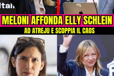 SCOSSA AD ATREJU: GIORGIA MELONI ASFALTA ELLY SCHLEIN SUL PALCO, LA REAZIONE DEL PUBBLICO SEGNA UNA SVOLTA NELLO SCONTRO POLITICO|KF
