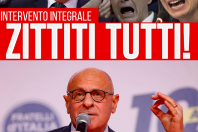 “COMPAGNE, LA RIVOLUZIONE È RINVIATA PER MALTEMPO”: RAMPELLI APRE IL DISCORSO PIÙ UMILIANTE DELL’ANNO, SEPPELLISCE LA SINISTRA TRA RISATE, NUMERI E UNA FRASE FINALE DESTINATA A ENTRARE NELLA STORIA.  In Aula cala il silenzio, poi arriva la frase che gela la sinistra. Fabio Rampelli apre con l’ironia più tagliente dell’anno e trasforma un intervento politico in una demolizione pubblica. Tra citazioni colte, sarcasmo feroce e una raffica di numeri ufficiali, la narrazione dell’opposizione si sgretola pezzo dopo pezzo. Le piazze urlano, ma i dati parlano. E quando arriva la battuta finale, non resta più spazio per repliche: la sinistra viene sepolta sotto una risata amara e una verità che brucia. Un momento destinato a restare|KF