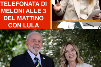 NOTTE DI POTERE: LA CHIAMATA SEGRETA ALLE 3 DEL MATTINO CON LULA POTREBBE CAMBIARE TUTTO. LA DONNA CHE HA VINTO DUE VOLTE SFIDA IL MONDO POLITICO CON MOSSE SILENZIOSE. In piena notte, una telefonata segreta alle 3 del mattino tra Giorgia Meloni e Lula scuote i corridoi del potere. Dietro silenzi e strategie invisibili, la donna che ha già vinto due volte gioca mosse decisive che potrebbero riscrivere gli equilibri politici internazionali. Ogni parola sussurrata, ogni scelta nascosta potrebbe cambiare il destino delle alleanze, svelando quanto il vero potere spesso si muova lontano dai riflettori. Restate con noi per scoprire cosa si cela dietro questo incontro notturno e perché il mondo politico non sarà più lo stesso|KF