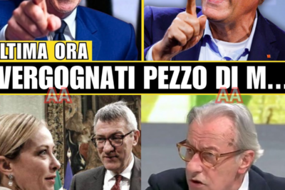 LANDINI ATTACCA MELONI, FELTRI ESPLODE: IL DUELLO CHE INCENDIA LO STUDIO. Landini punta il dito, parole taglienti dirette contro Meloni, convinto di metterla in difficoltà. L’aria nello studio diventa elettrica, ogni respiro pesa. Meloni resta al centro, osserva, silenziosa, percependo ogni sfumatura, ogni pausa: è la vittima ma anche il fulcro del confronto. Feltri non sopporta l’attacco: esplode, voce alta, gesti nervosi, e contrattacca senza esitazione, puntando dritto contro Landini. Lo scontro diventa intenso, quasi fisico, ogni parola pesa come un colpo, ogni silenzio diventa segnale. Il pubblico trattiene il fiato, le telecamere catturano ogni sguardo, ogni tensione. Non è solo dibattito: è un duello di potere, in cui Meloni osserva e ogni mossa dei contendenti cambia l’inerzia dello studio. E proprio quando sembra che tutto si sia calmato, un documento, un gesto o una parola inaspettata appare sul tavolo, lasciando tutti sospesi, chiedendosi: chi deciderà il prossimo colpo?