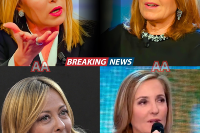 MELONI SCATTA, PALOMBELLI INCALZA, LO STUDIO TREMA: UNA FRASE SFUGGE, UNO SGUARDO CAMBIA L’EQUILIBRIO, LA DIRETTA PRENDE UNA PIEGA PERICOLOSA CHE NESSUNO AVEVA PREVISTO.Le luci sono accese, le telecamere girano, ma qualcosa va fuori copione. Giorgia Meloni entra in diretta sotto pressione, Barbara Palombelli non arretra di un millimetro. Domande, silenzi, mezze frasi: ogni dettaglio pesa come un macigno. In studio l’aria si fa elettrica, il pubblico trattiene il respiro, i social iniziano a esplodere mentre la tensione sale minuto dopo minuto. Non è il solito confronto televisivo: è una partita di nervi, di potere, di percezioni. Una reazione inattesa, un attacco che sembra superare il limite, una risposta che cambia il clima. Chi ha davvero il controllo? E soprattutto: cosa è successo quando le parole non bastavano più? Una scena che divide, infiamma e promette conseguenze.