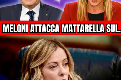SCENA TESISSIMA AL QUIRINALE: MELONI DICE TUTTO A MATTARELLA SENZA FILTRI, LE SUE PAROLE LASCIANO IL PALAZZO IN SILENZIO ASSOLUTO.  Al Quirinale l’atmosfera si fa improvvisamente irrespirabile. Giorgia Meloni entra nell’incontro senza giri di parole, abbandona i filtri istituzionali e dice tutto davanti al Presidente della Repubblica. Non è un colloquio di routine: è un faccia a faccia carico di tensione, dove ogni frase pesa come un macigno. Le parole rimbombano nei corridoi, il Palazzo resta in silenzio assoluto. Nessuna reazione immediata, nessun commento ufficiale. Solo la sensazione netta che qualcosa si sia rotto. Un momento delicato, che apre interrogativi profondi sugli equilibri istituzionali e sul futuro politico del Paese|KF