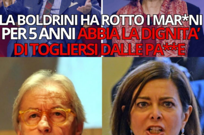 FELTRI PERDE LA PAZIENZA: ATTACCO FRONTALE A LAURA BOLDRINI DOPO LE CRITICHE AL GOVERNO MELONI, PAROLE AL VETRIOLO, SILENZI IMBARAZZATI E UNA SINISTRA COLTA DI SORPRESA IN DIRETTA. (KF)  🔥 In studio cala il gelo. Dopo l’attacco di Laura Boldrini al governo Meloni, Vittorio Feltri perde la pazienza e risponde senza filtri. Parole taglienti, accuse che colpiscono nel segno e una reazione che spiazza la sinistra in diretta. Nessun copione, nessuna diplomazia: solo uno scontro frontale che lascia silenzi imbarazzati e volti pietrificati. Quando la narrazione crolla davanti alle telecamere, resta una sola domanda: chi ha davvero perso il controllo?