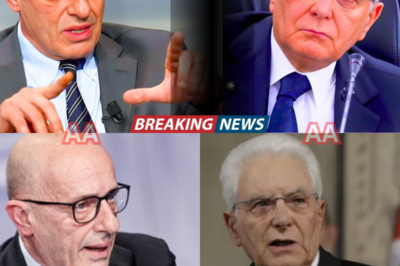 SALLUSTI PARLA, MATTARELLA SI FERMA, LO STUDIO GELA: IN DIRETTA ACCADE QUALCOSA CHE NON DOVEVA ACCADERE, UN MOMENTO CHE ROMPE IL RITMO E LASCIA INTENDERE MOLTO PIÙ DI QUANTO VIENE DETTO. Bastano pochi secondi perché l’atmosfera cambi radicalmente. Alessandro Sallusti non alza la voce, non cerca lo scontro frontale, ma pronuncia parole che pesano come macigni. Sergio Mattarella resta immobile, il silenzio diventa assordante e chi guarda capisce che non si tratta di una semplice battuta televisiva. È un passaggio delicato, carico di tensione, in cui i ruoli istituzionali e mediatici sembrano sovrapporsi in modo pericoloso. Le reazioni sono trattenute, gli sguardi parlano più delle risposte, e il pubblico percepisce che una linea invisibile è stata sfiorata. Non è chiaro chi abbia messo all’angolo chi, né chi stia davvero controllando la scena, ma il video inizia a circolare e a dividere. C’è chi parla di coraggio, chi di azzardo, chi di qualcosa che andava fermato prima. Una cosa è certa: quel momento non passa inosservato, e continua a far discutere molto dopo la fine della diretta.
