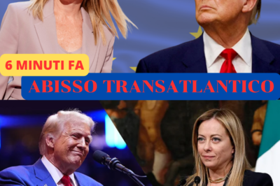 6 MINUTI FA, ABISSO TRANSATLANTICO: TRUMP ISOLA GLI ALLEATI, L’ITALIA MINACCIATA DA SCENARI CHE NESSUNO OSEREBBE SPIEGARE, TRA DECISIONI ENERGETICHE, MILITARI E DIPLOMATICHE CHE POTREBBERO RIVOLUZIONARE IL FUTURO DELL’EUROPA. UN PERICOLO SILENZIOSO MA CONCRETO… (KF) Sei minuti fa, il mondo politico europeo ha percepito un brivido: Trump isola gli alleati e l’Italia si trova al centro di scenari che nessuno osa spiegare. Dietro le decisioni energetiche, militari e diplomatiche, si cela una minaccia silenziosa ma reale, capace di scuotere le fondamenta del futuro europeo. Nessuno parla apertamente di ciò che potrebbe accadere, e la tensione cresce mentre Roma osserva con attenzione ogni mossa transatlantica. L’Europa rischia di ritrovarsi impreparata, mentre il gioco di potere oltre oceano continua a dettare regole invisibili e pericolose|KF