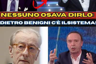 TABÙ SCOPPIA IN TV: FELTRI NON SI FERMA, SMONTA L’IMMAGINE PUBBLICA DI BENIGNI E FA EMERGERE SEGRETI CHE NESSUNO OSAVA NOMINARE. UNO SCONTRO CHE HA LASCIATO LO STUDIO SENZA PAROLE|KF