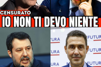 SALVINI IN MEZZO AL FUOCO INCROCIATO: VANNACCI CONTRO IL SISTEMA, IL PARTITO SI SPACCA E LA LEGA ENTRA NELLA SUA FASE PIÙ PERICOLOSA. (KF) Salvini è fermo al centro della scena, mentre intorno a lui il terreno cede. Da una parte Roberto Vannacci, che attacca il “sistema” senza più filtri, dall’altra un partito che si spacca in silenzio, tra fedeltà incrinate, sguardi che evitano l’obiettivo e fratture sempre più evidenti. Non è solo uno scontro politico: è una battaglia di potere, di controllo, di sopravvivenza. Ogni parola pesa come un macigno, ogni mossa rischia di far esplodere ciò che resta dell’equilibrio interno. La Lega entra nella sua fase più pericolosa, quella in cui il nemico non è fuori, ma dentro. E mentre il fuoco incrociato si intensifica, una domanda resta sospesa: Salvini riuscirà a tenere le redini, o questo sarà il momento in cui tutto sfuggirà definitivamente di mano?