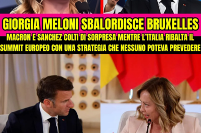 VERTICE UE NEL CAOS TOTALE: MELONI SFIDA MACRON A VISO APERTO, MADRID TAGLIATA FUORI DAL GIOCO E LE TELECAMERE COLGONO IL MOMENTO IN CUI L’EUROPA PERDE IL SUO FALSO EQUILIBRIO.  Il vertice UE doveva essere una passerella di sorrisi e dichiarazioni rituali. Invece si trasforma in un campo di battaglia politico. Giorgia Meloni non arretra, guarda Macron negli occhi e rompe il copione scritto a Bruxelles. La Spagna resta ai margini, le alleanze scricchiolano, le telecamere catturano l’istante esatto in cui il fragile equilibrio europeo va in frantumi. Non è solo uno scontro tra leader, è il segnale che qualcosa si è rotto. E da questo momento, nulla sarà più come prima nei palazzi del potere europeo|KF