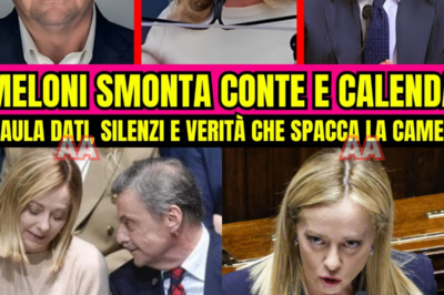 GIORGIA MELONI COLPISCE CONTE E CALENDA SENZA AVVERTIMENTO: UN DISCORSO CALCOLATO, UNA FRASE CHIRURGICA E DUE LEADER LASCIATI IN SILENZIO DAVANTI AL PAESE  Non è stato un intervento qualunque. È stata un’operazione politica fredda e precisa. Giorgia Meloni prende la parola, misura ogni pausa, guarda l’aula, poi affonda. In pochi minuti, Giuseppe Conte e Carlo Calenda finiscono nello stesso mirino, travolti da un discorso che non concede vie di fuga.  Le parole sono nette, i riferimenti trasparenti, i nomi non sempre pronunciati ma chiarissimi. Meloni non alza la voce: è questo che rende l’attacco ancora più devastante. Conte resta immobile, Calenda scuote la testa. Nessuna replica immediata. Nessuna controffensiva.  Il momento diventa virale. I video circolano, le frasi vengono isolate, rilanciate, sezionate. C’è chi parla di lezione politica, chi di umiliazione pubblica. Ma una cosa è certa: l’equilibrio dell’aula cambia.  Dietro quel discorso c’è una strategia. Mettere gli avversari l’uno contro l’altro, costringerli al silenzio, prendere il controllo del racconto. E quando due leader restano senza parole nello stesso istante, il messaggio arriva forte e chiaro. La partita, ora, è tutta in salita.